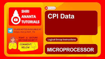 CPI Data I Logical Group Instructions in 8085 #electronicsengineering #8085programming #8085