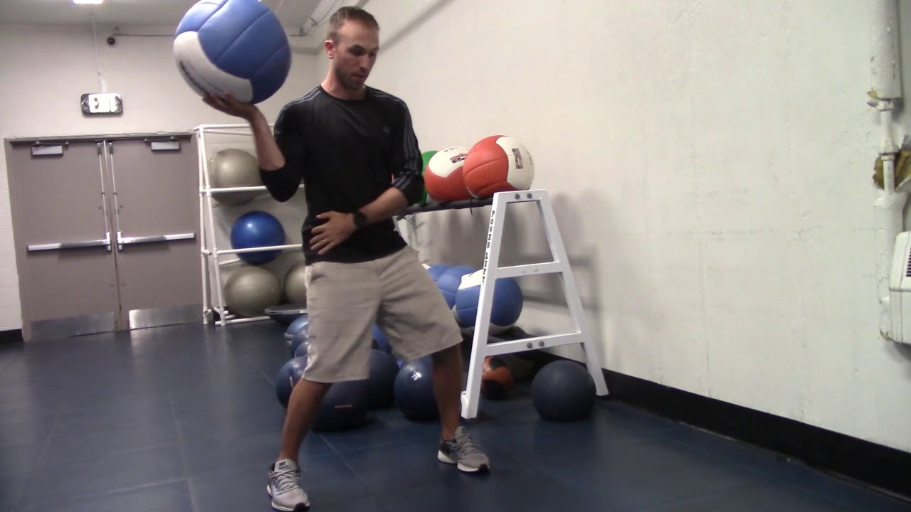 Medicine Ball Rotational Throw YouTube
