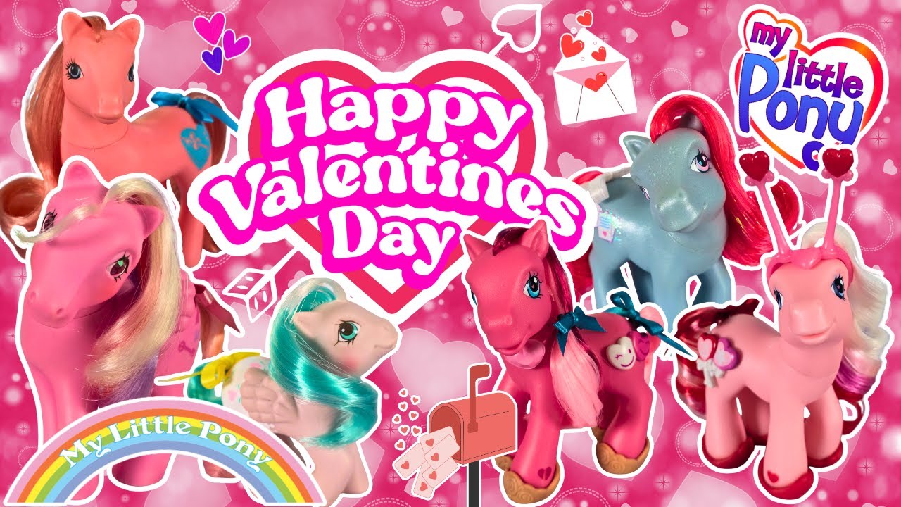 💕 Специальный выпуск My Little Pony ко Дню святого Валентина! Распаковка пони в форме сердечек из...