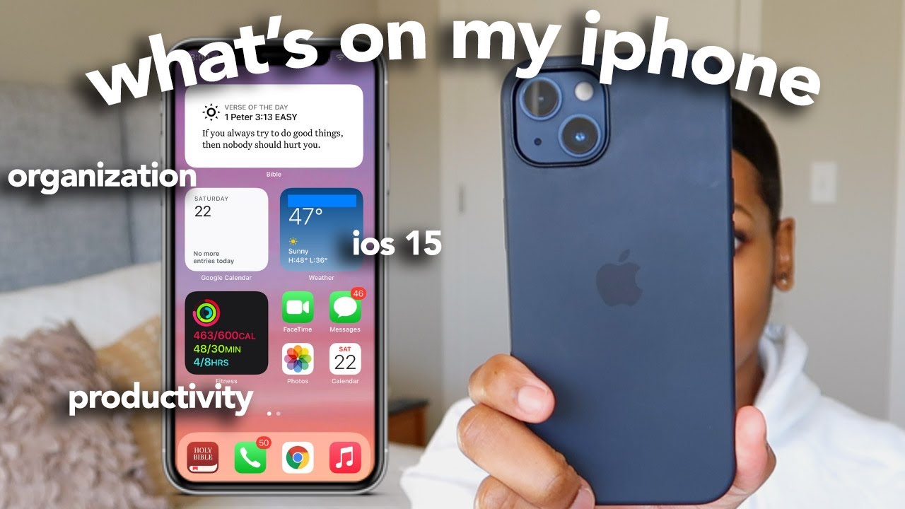 WHAT'S ON MY IPHONE 13 2022 | must-have apps & widgets for productivity, organization + more! WHAT'S ON MY IPHONE 13 2022 | must-have apps & widgets for productivity, organization + more!