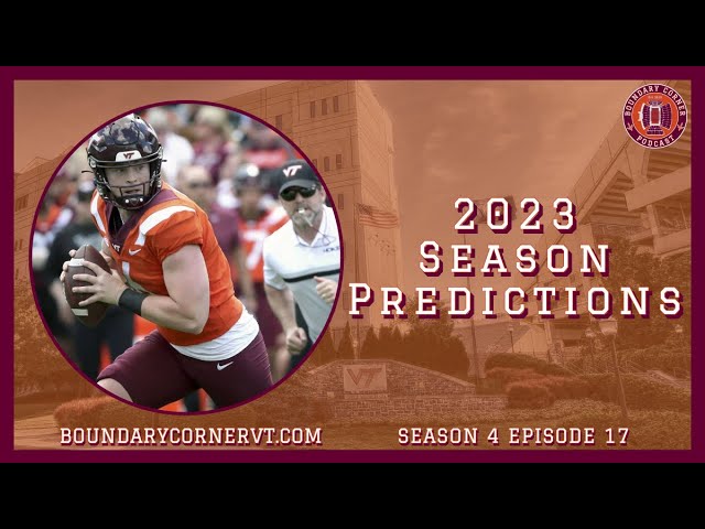 2023 Season Predictions