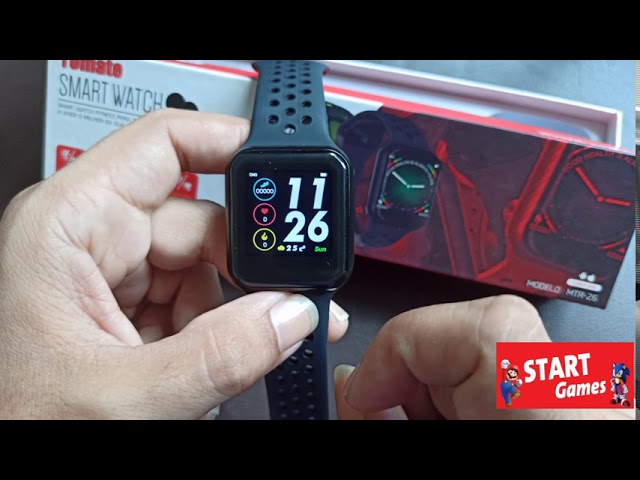 Relógio Smartwatch Inteligente MTR-26 - Tomate Eletrônicos - Atacadista de  produtos eletrônicos