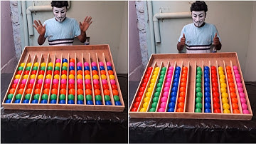 Puzzle sort ball game solve challenge super smart and super hard || LKR Food Challenge