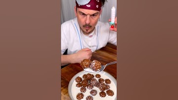 How to make the best CHOCOLATE CEREAL?😭❤️🍫| CHEFKOUDY