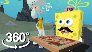 Spongebob Squarepants! - 360°  - Krusty Krab Pizza UPDATED! (First 3D VR Rehydrated Game Experience) screenshot 3