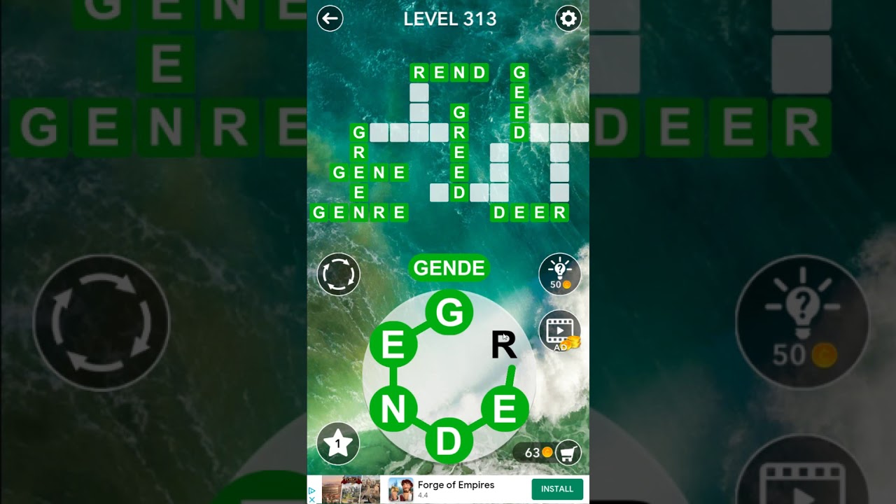 Word Crossword Search level 313