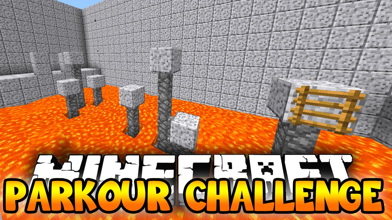 Minecraft: Parkour Challenge (Minecraft Parkour Run) w/The PACK! - YouTube