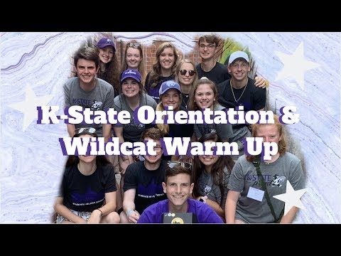 College Orientation At Kansas State & Wildcat Warm Up 2019 (vlog)