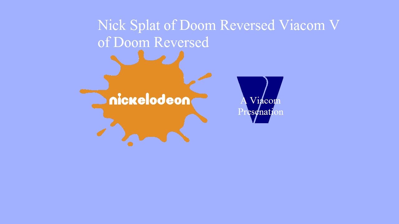 Nickelodeon Logo Reversed and Viacom Logo Reversed - YouTube