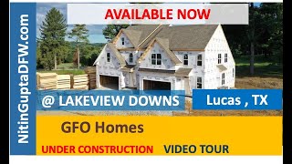 For Sale -  Lincoln Plan By GFO Homes in Lakeview Downs in Lucas, TX
