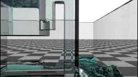 Blender 3D Fluid Simulation: Siphon Test, Now with IPO!