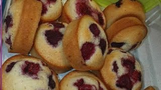 Financiers framboise Cyril Lignac