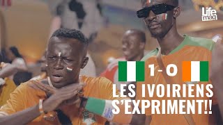 LA COTE D'IVOIRE PERD CONTRE LE NIGERIA, LES IVOIRIENS SONT MECONTENTS!!!