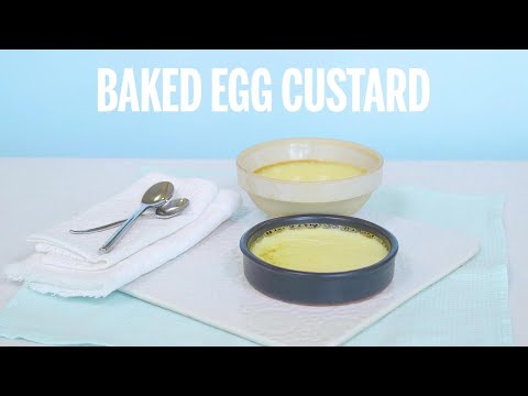 Old Fashioned Custard Pie Recipe. 