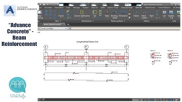 Beam Reinforcement detailing in Advance Concrete