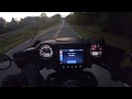 Deer Strike With Indian Chieftain Dark Horse at 58ish MPH