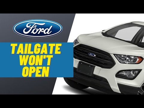 Video: Paano mo bubuksan ang isang sirang tailgate Ford?