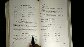 Lesson 13 grammar sentences with verbal predicate and negation of sentence Elementary Chinese Reader