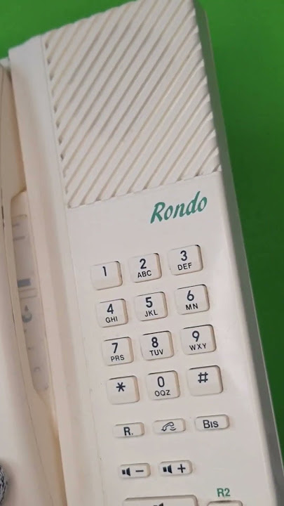 Téléphone fixe rondo France télécom #rondo #téléphone #francetelecom #4k 😍