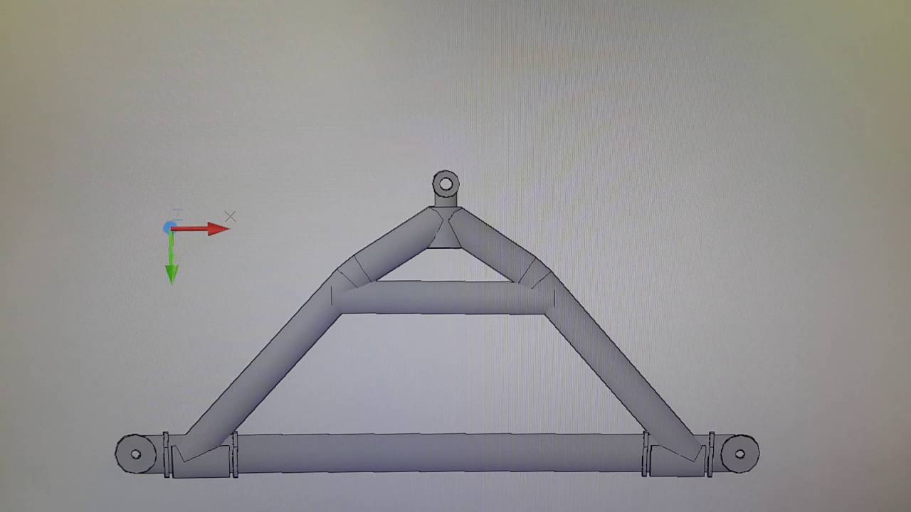 Чертеж а образного рычага на классику