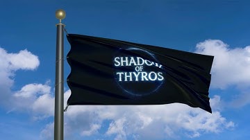 Flag ot the @ShadowOfThyros (moving clouds)