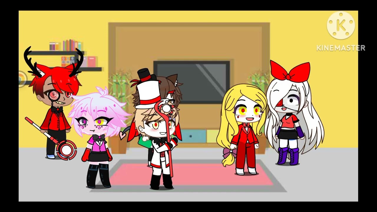 Hazbin  hotel reaccionan a ellos