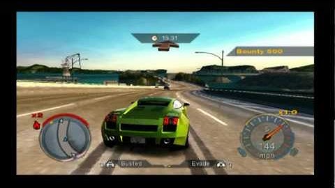 Need for Speed Undercover PS2 - opening