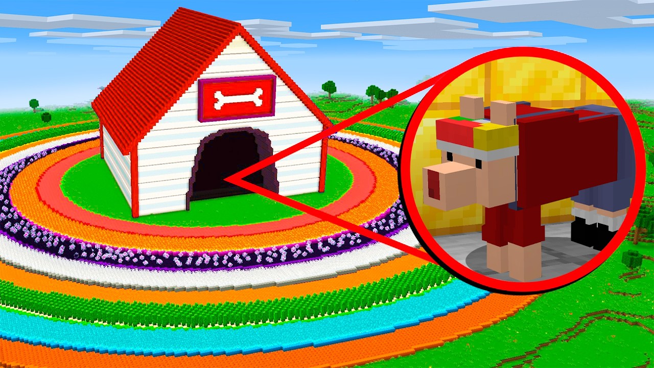 J'ai PIÉGÉ ma NICHE pour TROLL ce Kikoo sur Minecraft !