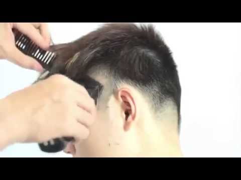 Hướng dẫn cách cắt kiểu tóc LAYER  Hướng dẫn cắt tóc nam  Chính Barber  Shop  YouTube