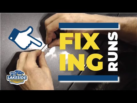 How To Fix Runs U0026 Sags In Auto Paint - Single Stage U0026 Clearcoat