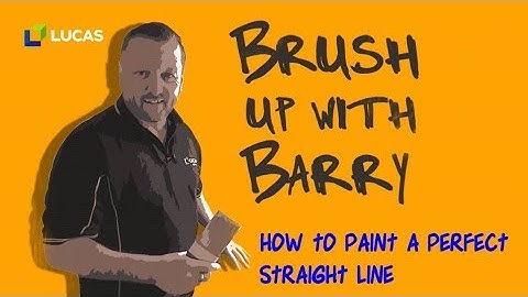 How to Paint a Perfect Straight Line - Tutorial
