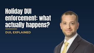 California Holiday DUI Enforcement: Checkpoints, Patrols, and Your Rights