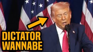 Trump Panics, Threatens No Election