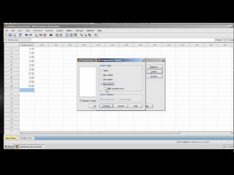 Hansen Frequency distribution tables in SPSS
