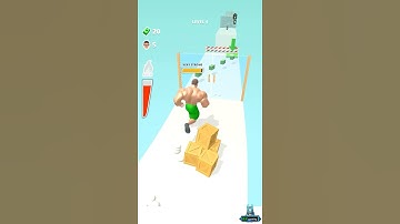 Muscle rush smash running game - muscle rush all updates || Level -4 (ios,android)#short