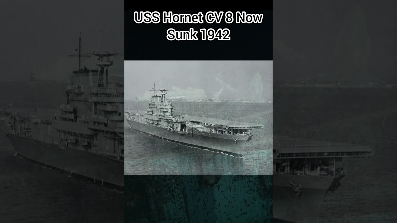 USS Hornet Then VS Now 