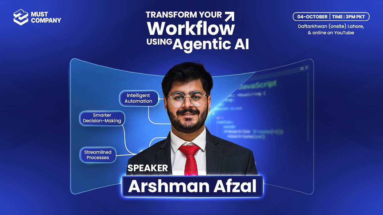 Transform your workflow using Agentic AI - Must Company - YouTube