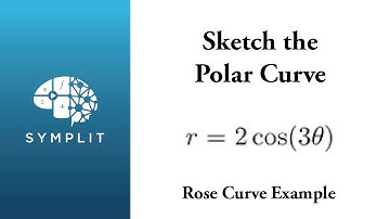 Sketch a Polar Curve (Rose Curve with 3 Petals)