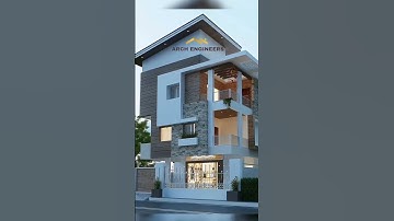 3d elevation of exterior.... #architecture #exteriordesign #interiordesign #civilengineer