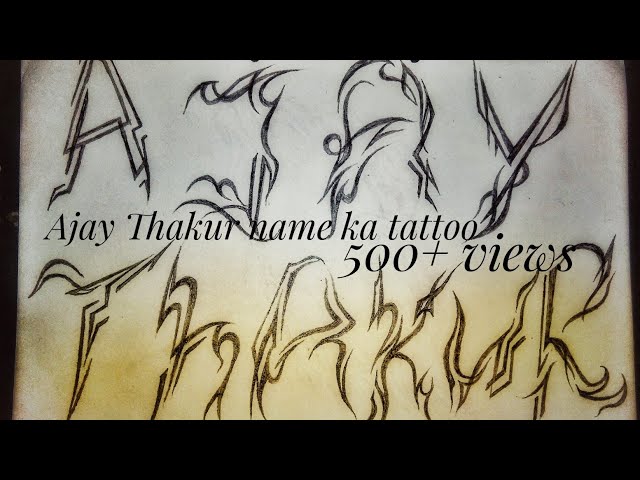 Aggregate 115+ thakur tattoo designs best