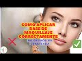 COMO APLICAR BASE DE MAQUILLAJE CORRRECTAMENTE/NO GURMOSA/ NO CUARTEADA