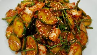 Cucumber Salad (korean famous TV program recipe)