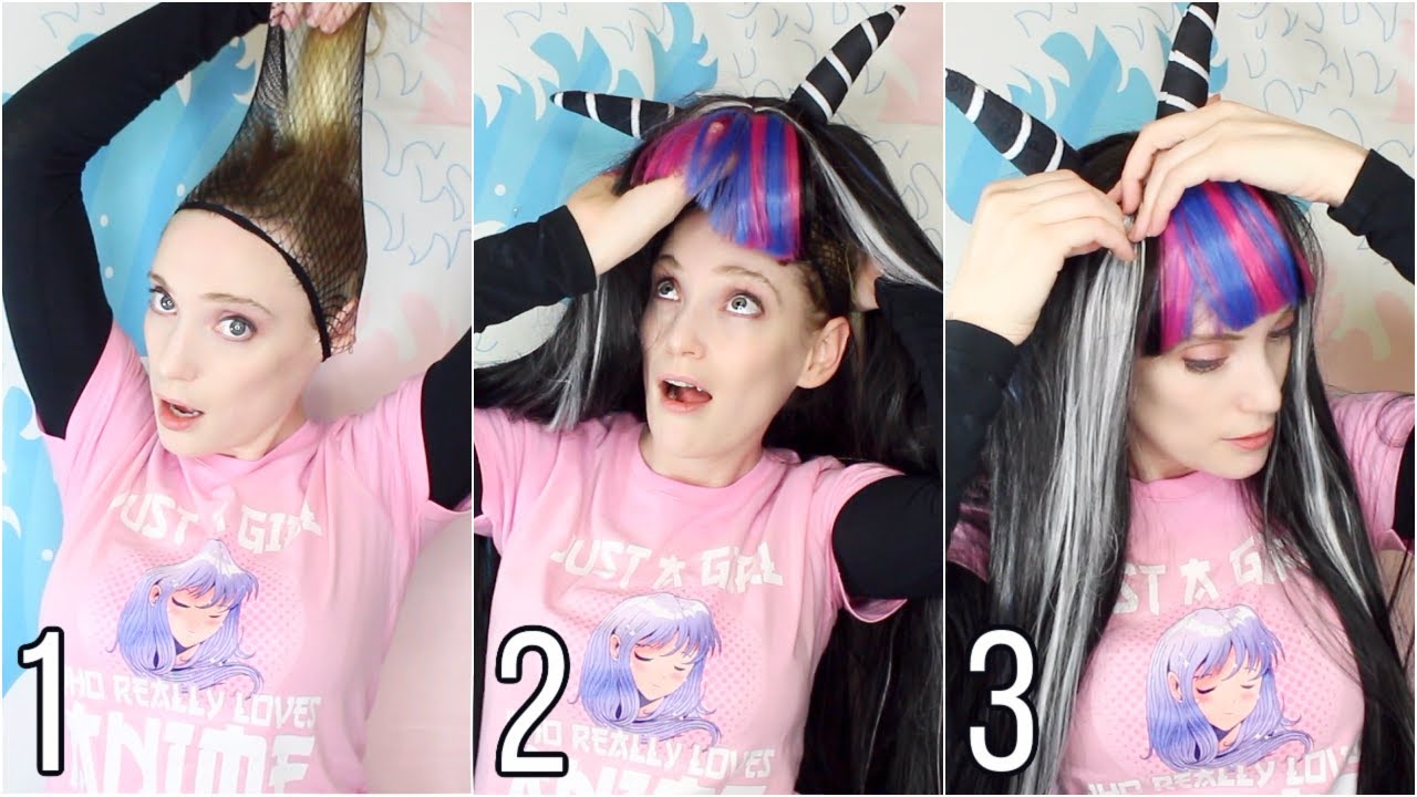 How To Put On A Cosplay Wig Correctly In 3 Steps 