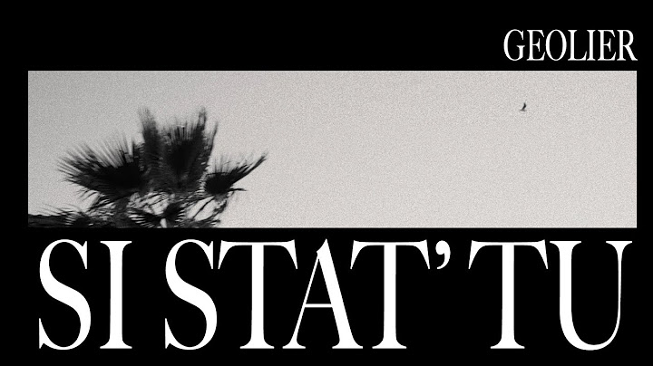 Geolier - SI STAT’ TU (Visual Video)