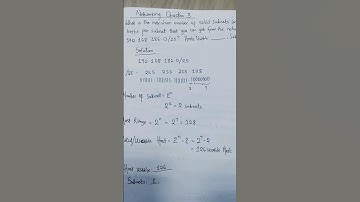 Calculate Valid Subnet and Usable Host Ipv4 address.#network#ccnanetworkengineer #ccna #computer