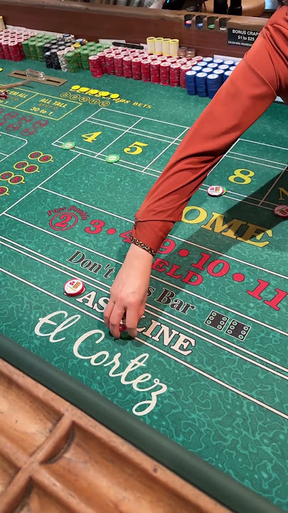 Let’s stay hot on craps baby