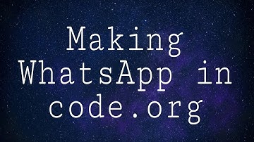 Making WhatsApp In code.org