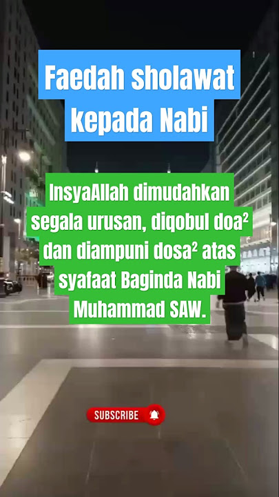 Faedah Sholawat kepada Nabi #sholawat #ustadzadihidayat #makkah #trending #dakwah