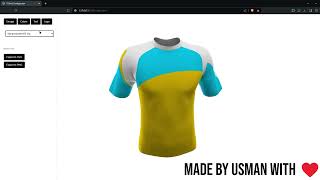 3D T-Shirt Configurator made using Three.js, Signals.js and snap-svg.js screenshot 3