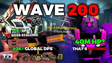 TORTURING Endless Mode w/ Behemoth, Warship, and War Machine! (Roblox TDX)